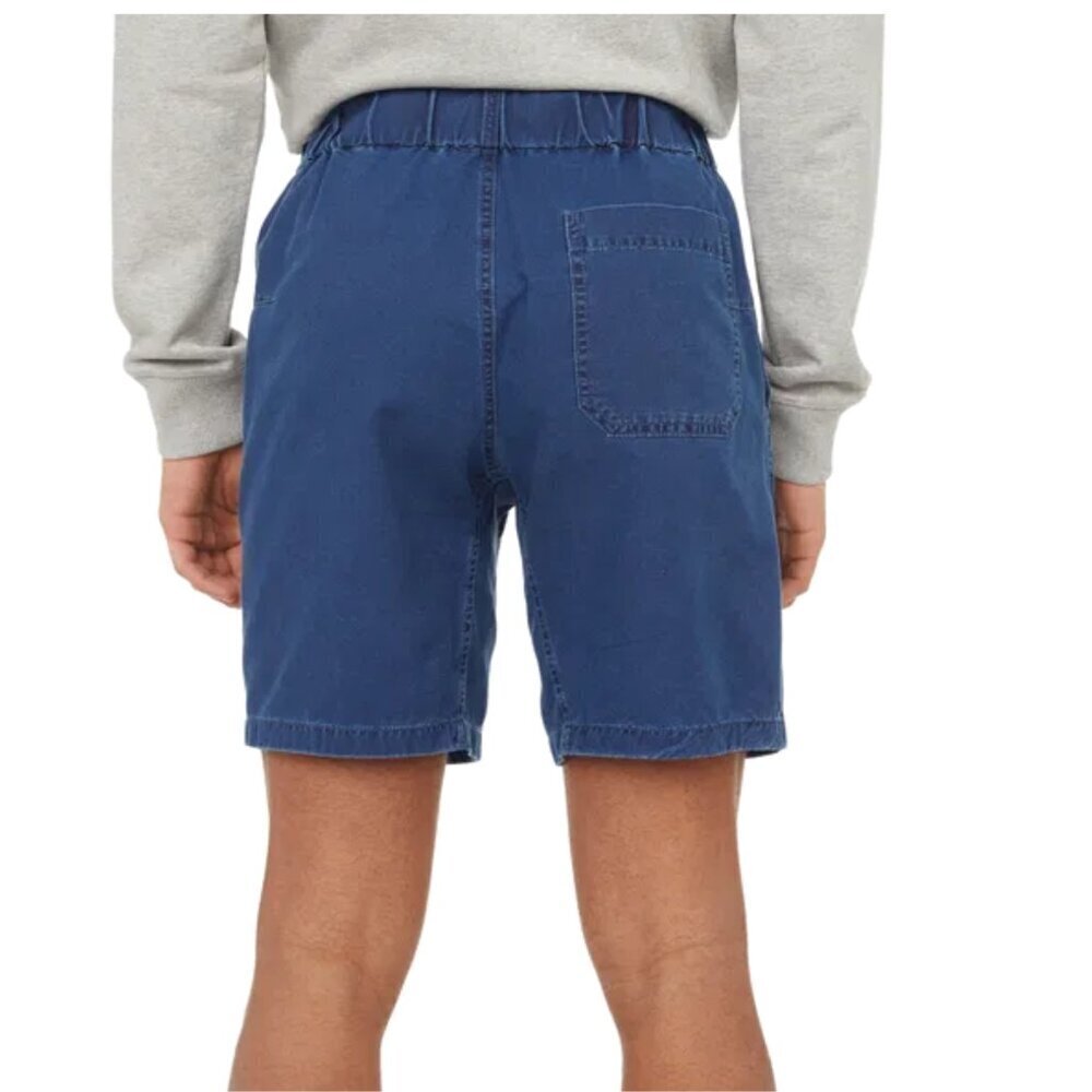 A.P.C. Youri Blue Cotton Denim Elastic Waist Drawstring Bermuda Shorts -  3381 - Picture 2 of 11